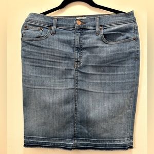 J. Crew Women’s Light Denim Jean  Skirt